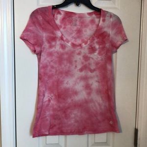 Aeropostale tie dye v neck shirt